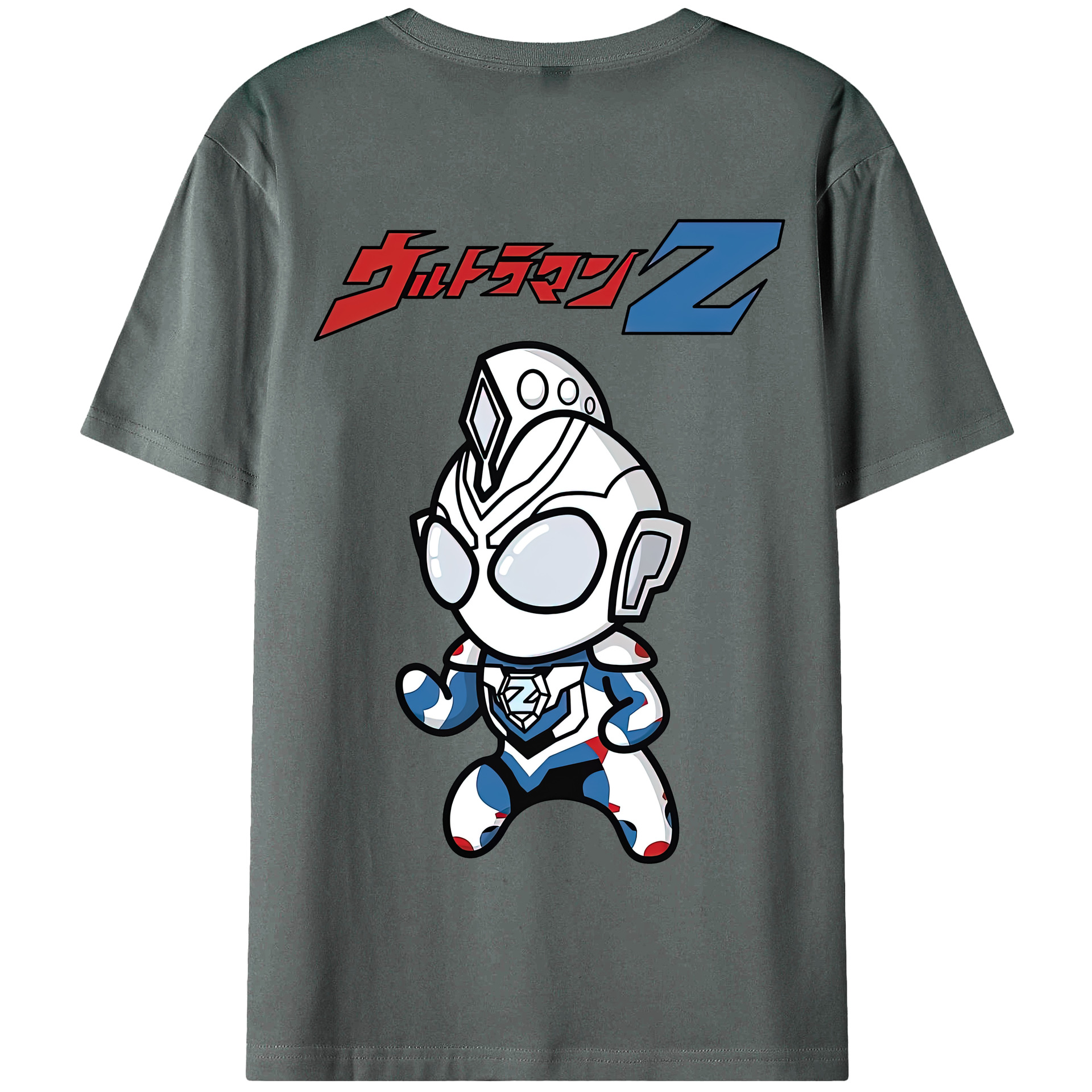 （画像用） ウルトラマン Ultraman 綿100％半袖Tシャツ（背面プリント）